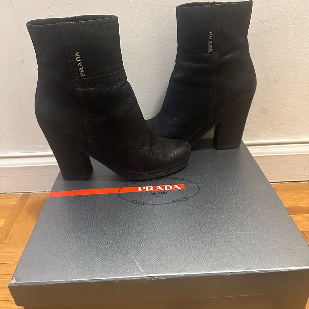 Prada Heeled Booties